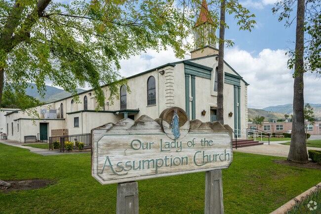 Our Lady of the Assumption is a historic church and gathering place for the community.