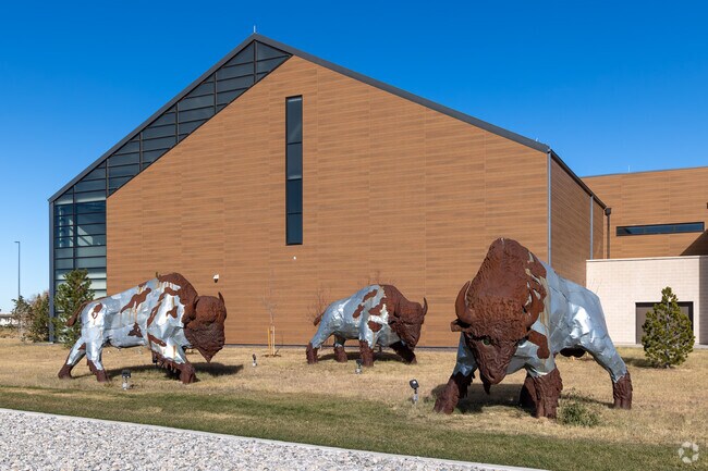 Bison Ridge Recreation Center provides locals with a state-of-the-art fitness facility.