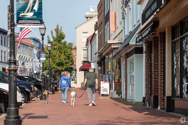 Don't worry if you have pets, Downtown Annapolis is very walkable and pet friendly.