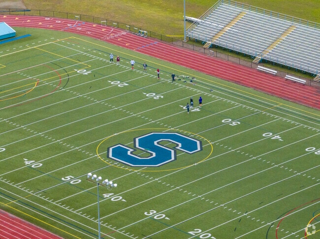 The largest stadium at Southington High School is Fontana Field.