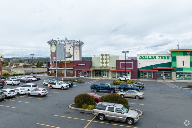 There is a commercial shopping center a few minutes away from the West Valley neighborhood.