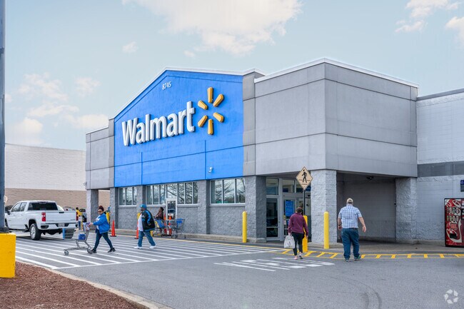 Walmart in Clinton provides additional shopping options near Melwood.