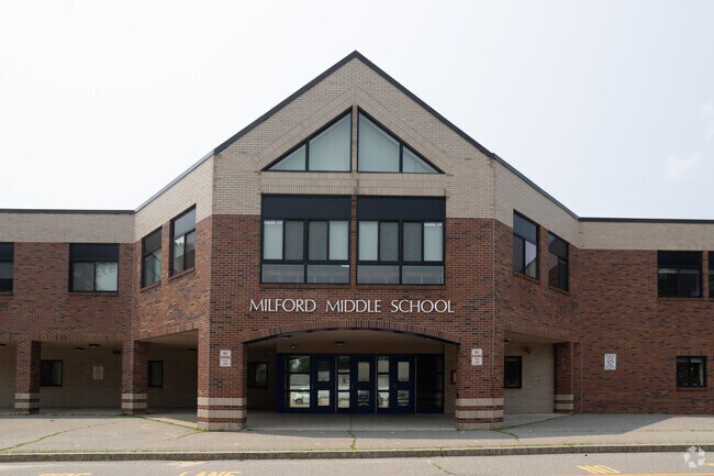 Milford Middle School educates students in grades six through eight.