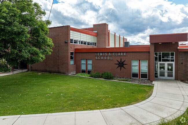 Students at Lewis and Clark School enjoy spacious classrooms filled with natural light.