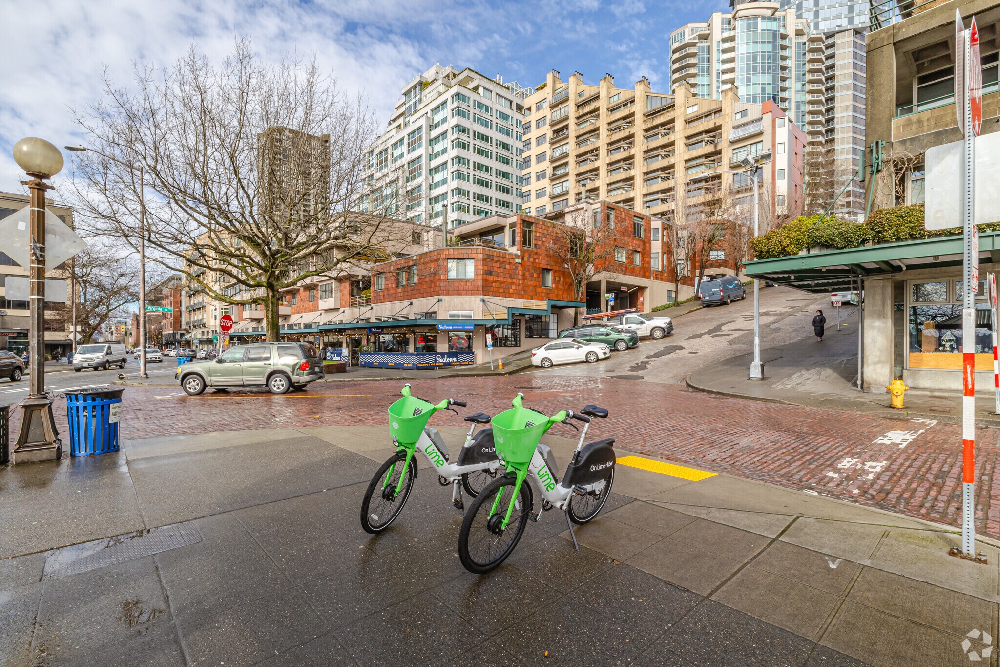 Bike rentals at Pike Place