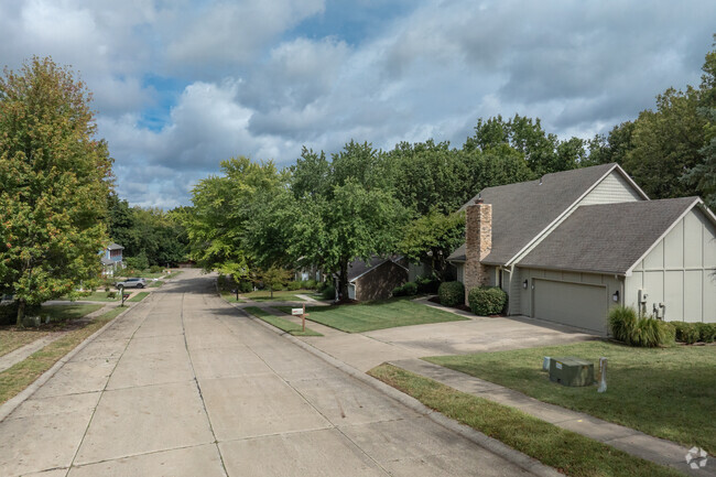 Streets with unique homes can be found in Park DeVille.