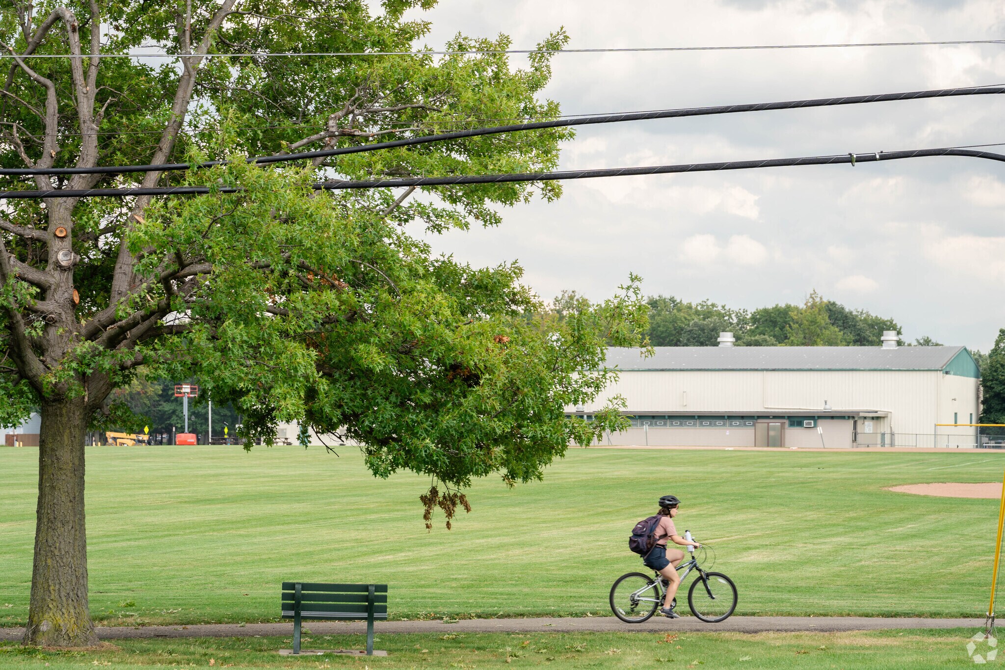 The popular rails to trails also goes along Kenmore Northeast.