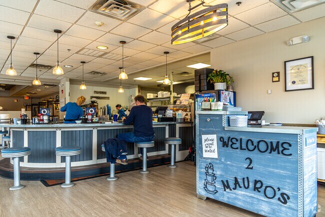 Get some breakfast style food at 2 Mauro's in Ashland.