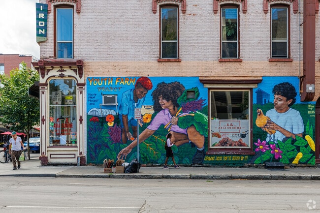 South Side Ithaca is home to the Youth Farm Project.