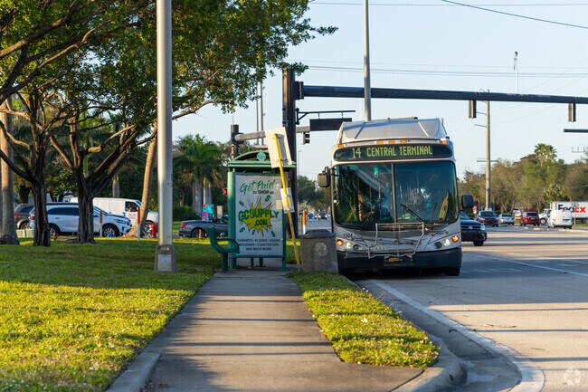 Commute conveniently with bus transport options in Coral Gate.