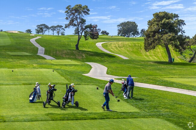 Torrey Pines Golf Course in La Jolla is a golfer’s paradise overlooking the Pacific Ocean.