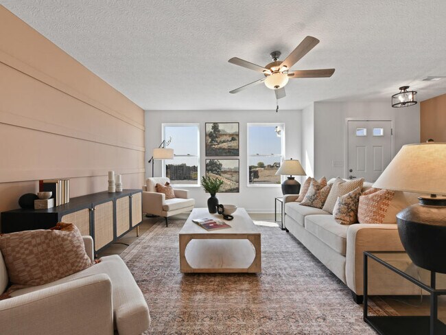 Spacious and welcoming—perfect for movie nights, game days, and everyday memories.