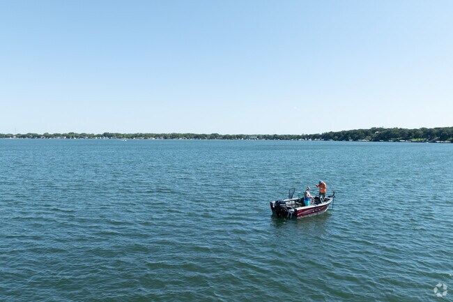 Orleans is a popular fishing destination, with a more quiet lake than those to the south.