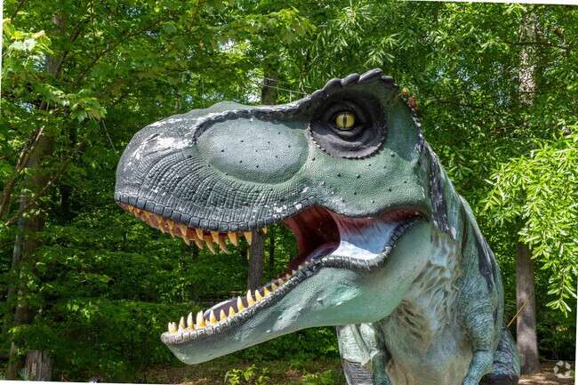 You never know who or what you'll see at the Science Center near Three Meadows.