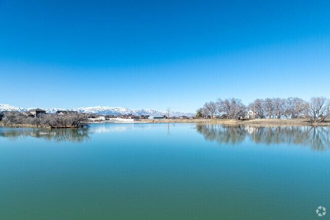 Boating on the lake is always an option in Stansbury Park.