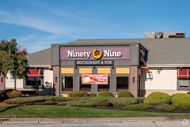 Ninety Nine is a local Western Cranston favorite for delicious lobster rolls.