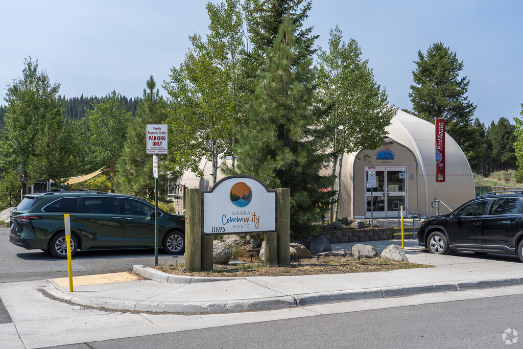 One of the building's on campus at the Custom Learning Academy in Truckee.