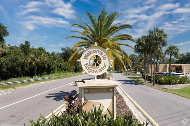 Palm trees are widespread in Florida Shores, near the Indian River.