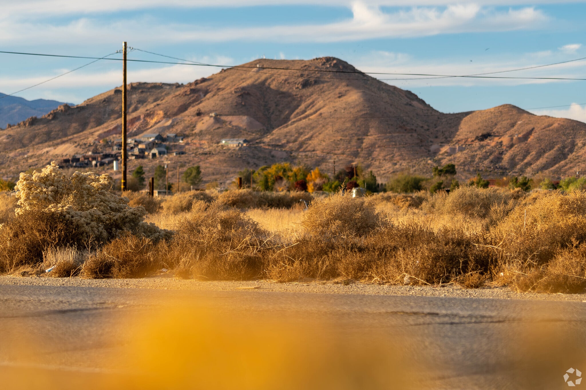The mountains and nature surround you in Rosamond California.
