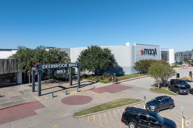 Residents of Humble enjoy shopping, dining, and entertainment at Deerbrook Mall.