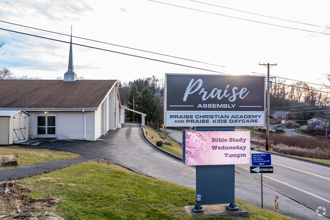 Praise Christian Academy works in conjunction with the church.