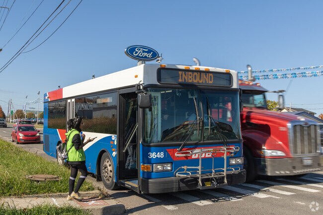 West Virginia provides public transportation throughout University District.
