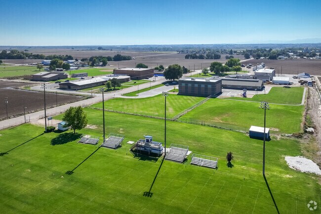 Notus Elementary athletic fields.