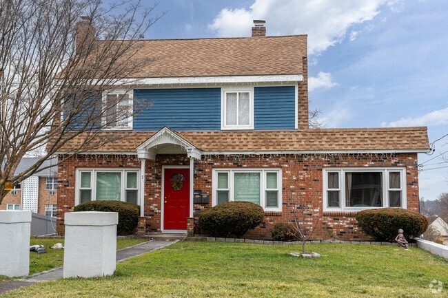 Many Colonial Revivals line the residential streets of Downtown Norwalk.
