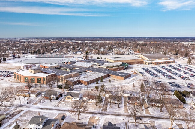 West De Pere High School has 1,055 students.