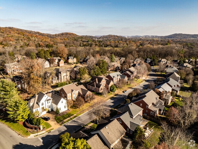 The quiet Berrys Chapel neighborhood is located north of Franklin Tennessee.