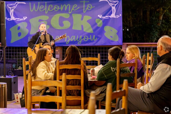 Raceland residents can head to Beck's for live music.