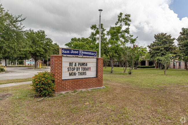 San Jose Elementary School is a C rated school according to Niche.