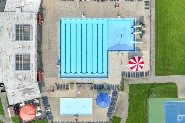 Alpine Pool is open daily near Rolling Green during the summer months.