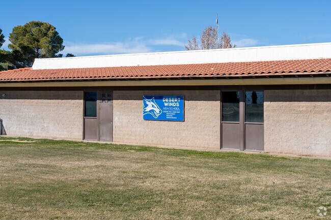 Total enrollment at Desert Winds Continuation High School is 714.