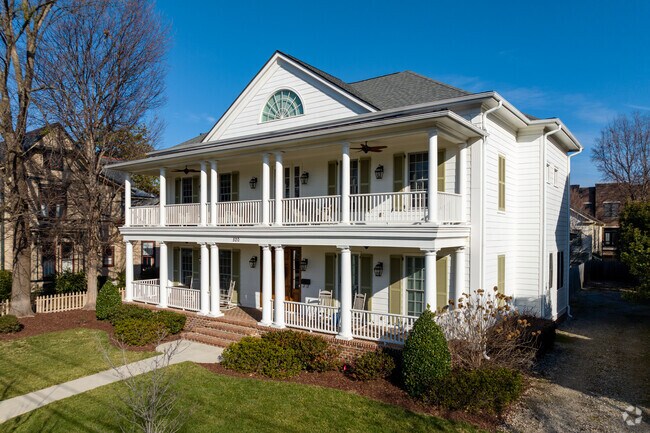 Larger colonial-style homes are popular with Capital District residents.