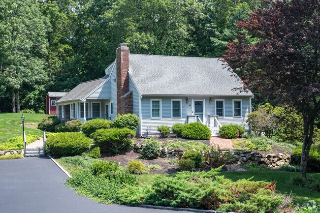 Cape Cod style homes are popular in the Cataumet neighborhood.