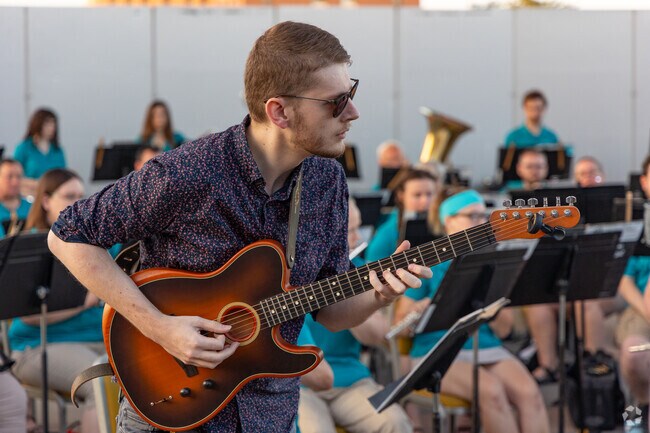 Hurts music fans can head downtown to enjoy concerts by the Waterloo Municipal Band.