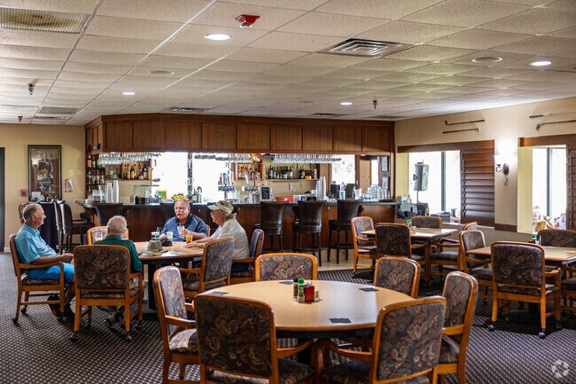 Burnt Store Isles golfers can enjoy a lunch with friends at the Twin Isles Country Club.