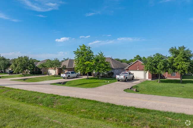 Dickinson offers more modern homes with open floor plans to potential residents as well.