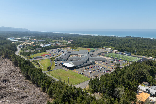 Walport High and Middle School offers education to grades 7-12.