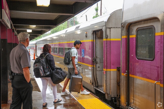 One of the most important amenities of Back Central is the Lowell commuter rail station.
