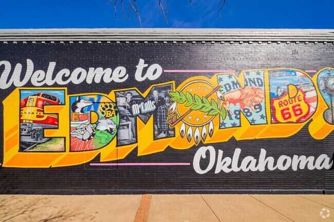 Edmond Road connects directly to Downtown Edmond, only 2 miles from Kimberly Crossing.