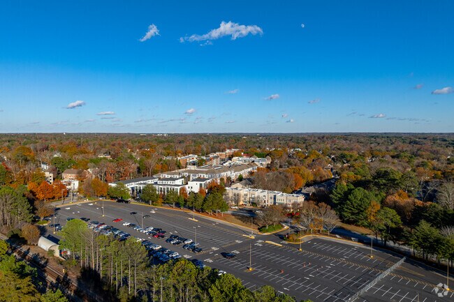 Brookhaven Village is the is nestled off the main roads, and features shopping and dining.