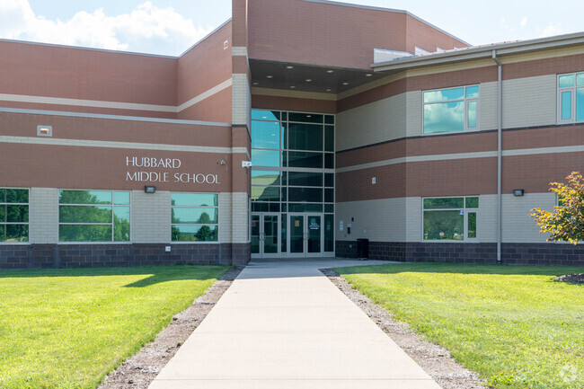 Hubbard Middle School in Hubbard, Ohio.
