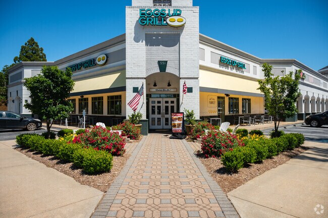 The entrance to Eggs Up at Converse Heights.