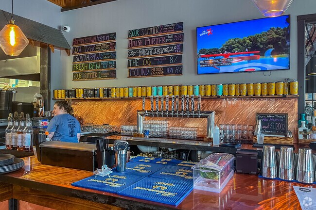 Enjoy a frosty pint with friends at the Rubber Soul Brewing Co. in Hummelstown.