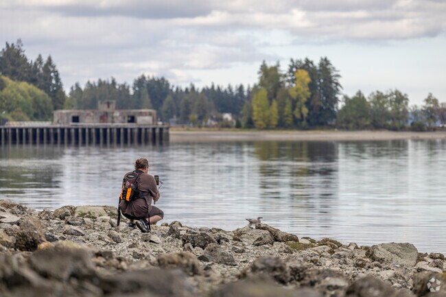 N.A.D Marine Park offers trails & beachside access with views.
