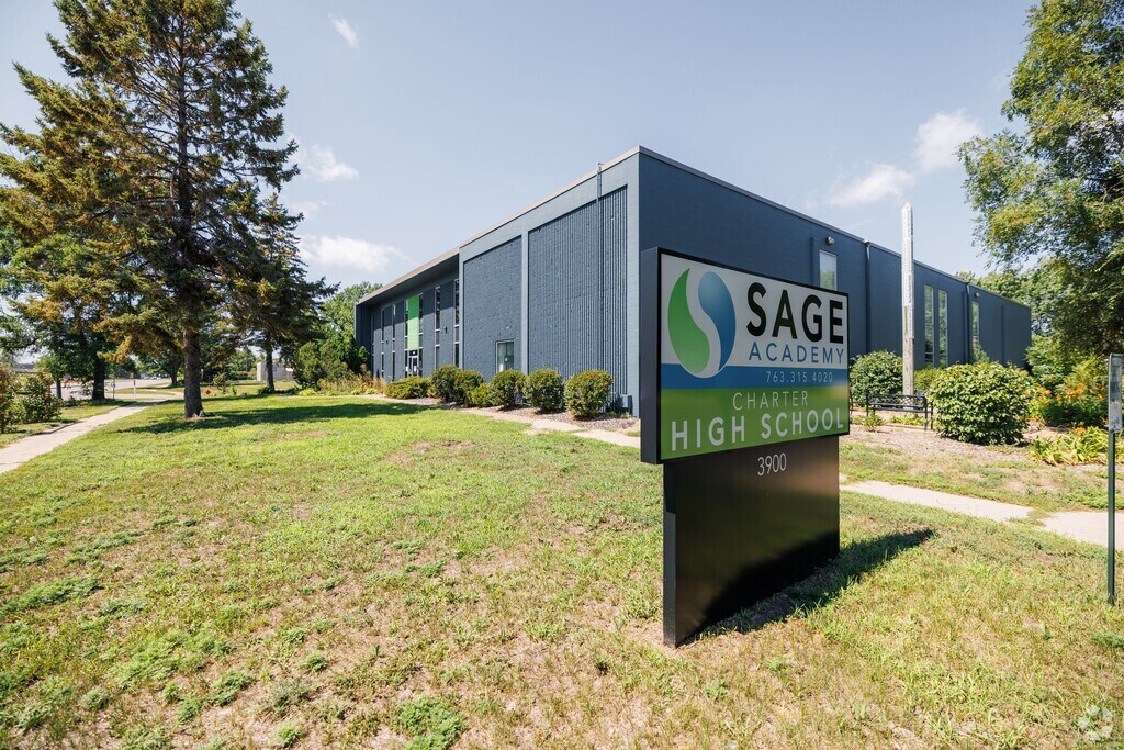 A wide shot for Sage Academy Charter School.