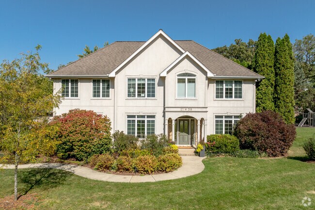 Wheaton residents meticulously maintain their landscaping.