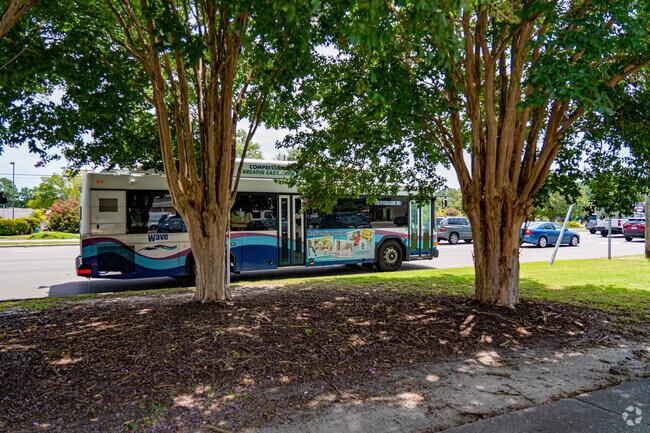 Devon Park residents use Wave Transit buses as their primary public transportation option.